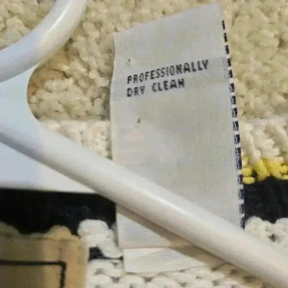 Rare Vintage Knit Belle Pointe Michigan Wolverines Cardigan Size M - Picture 7 of 7